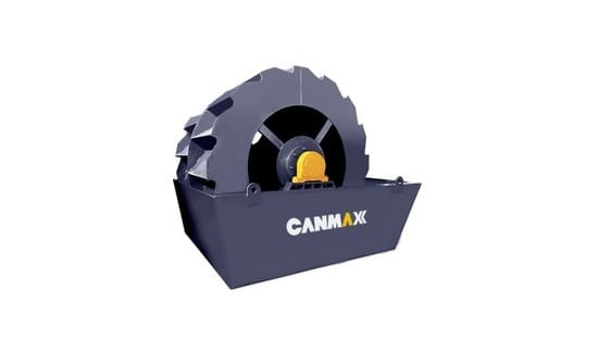 Колесная дробилка Canmax (оборудование для производства мытого щебня)