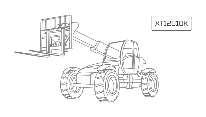 Телескопический погрузчик XCMG XT12010K