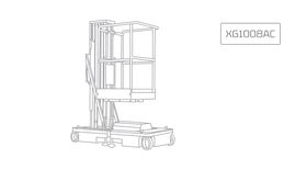 Ножничный электрический подъемник XCMG XG1008AC