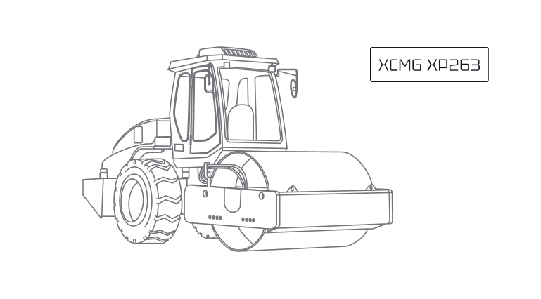 Каток XCMG XP263