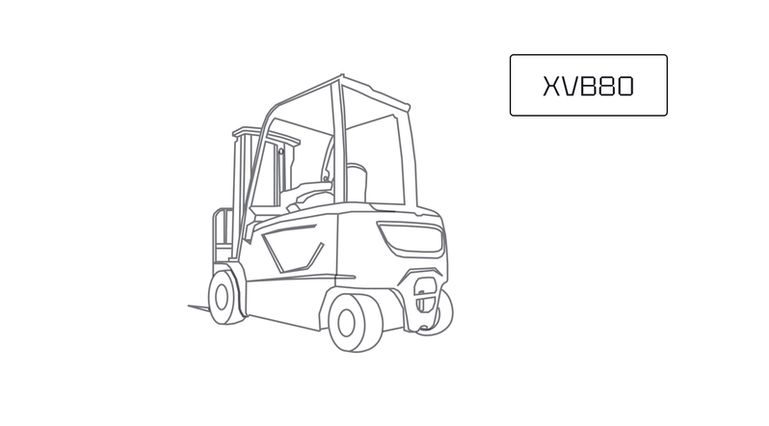 Вилочный погрузчик XCMG XVB80 Вилочный погрузчик XCMG XVB80